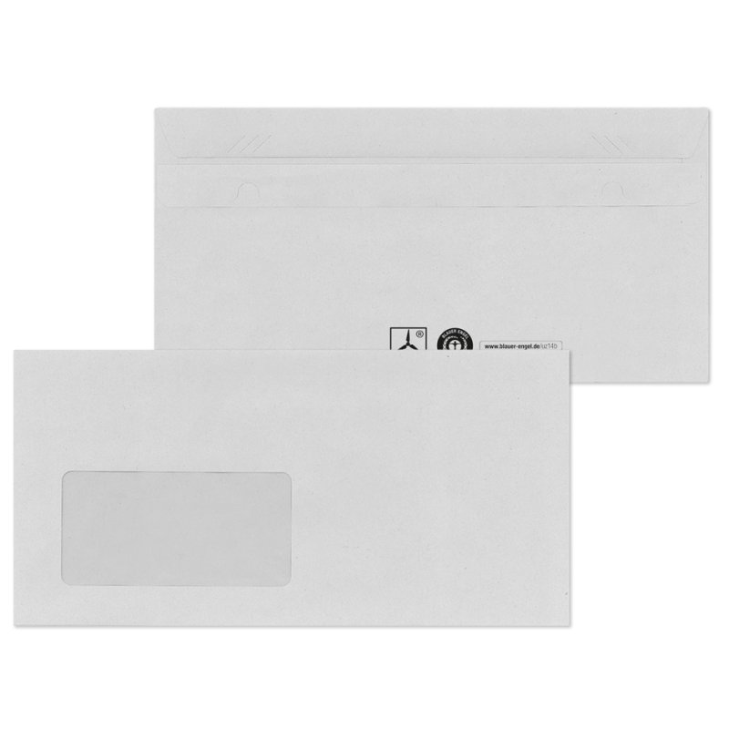 MAILmedia enveloppes DIN Long, auto-adhésives, 75 g/m², 1000 pièces