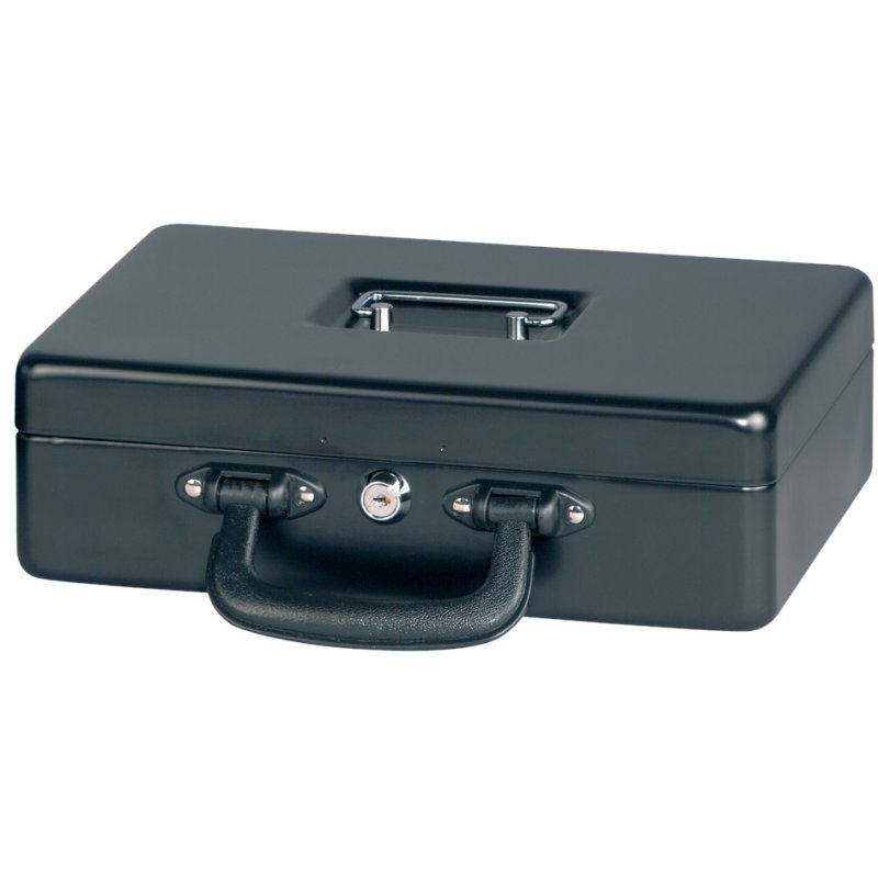 MAUL coffre-fort avec compteur de pièces, argent, 300×245×93 mm