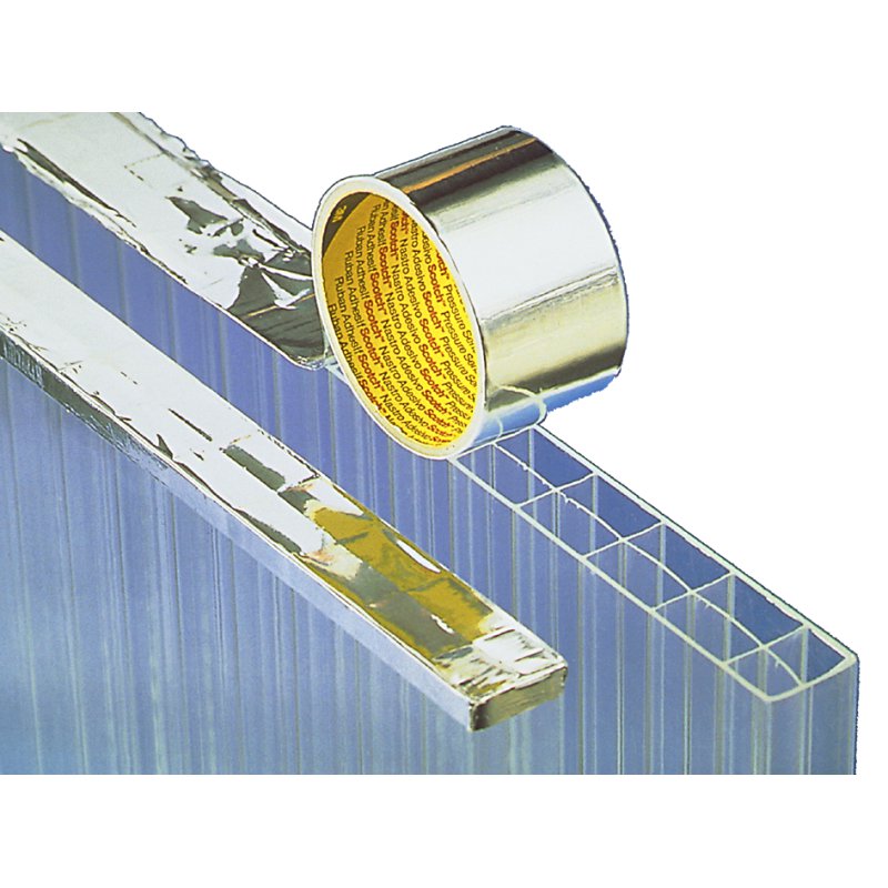 3M ruban adhésif aluminium souple 1436F, 50 mm × 50 m