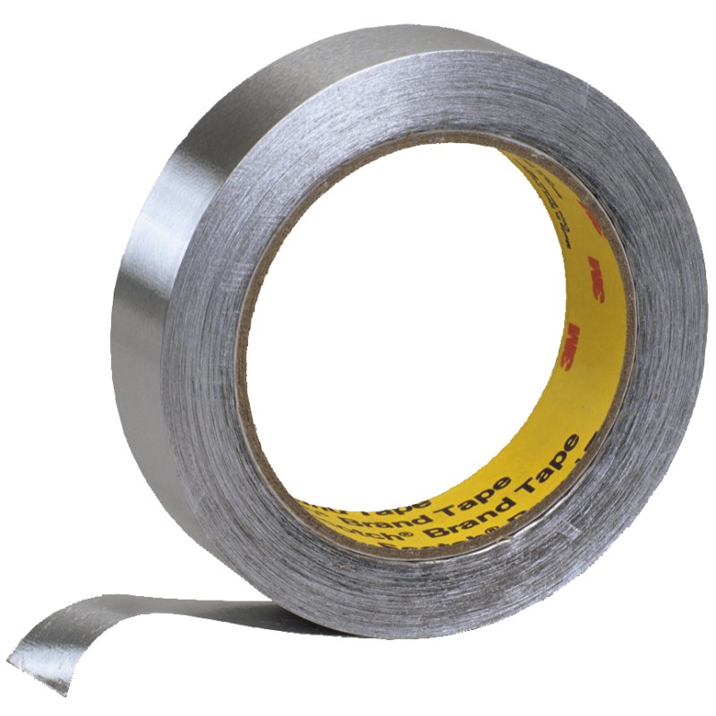 3M ruban adhésif aluminium souple 1436F, 50 mm × 50 m