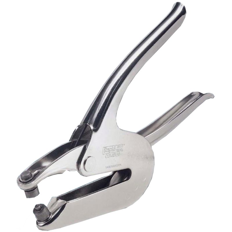 Rapid pince agrafeuse Combi 80/300, capacité 12 feuilles, chromé