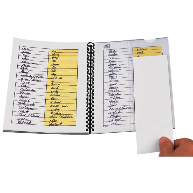 Oxford Vocabulaire Coach, A5, modèle deux colonnes, 48 feuilles