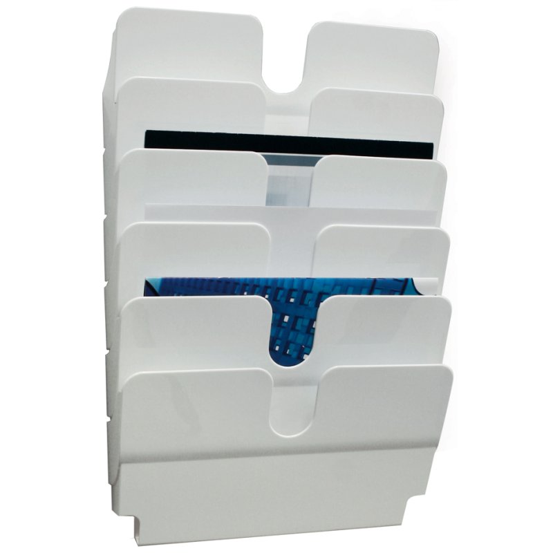 Durable wandbrochurehouder 'Flexiplus 6', A4, 6 vakken