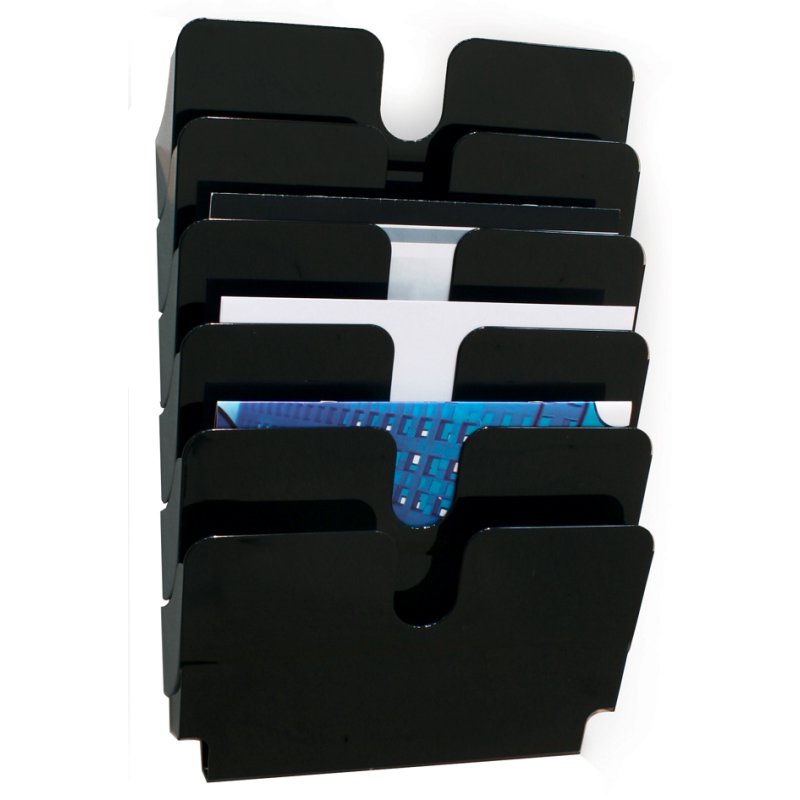 Durable wandbrochurehouder 'Flexiplus 6', A4, 6 vakken