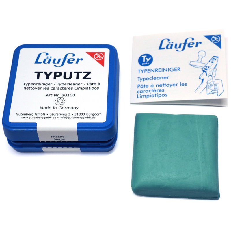 Läufer type cleaner putty, for stamps and typewriters