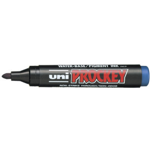 uni-ball permanente marker PROCKEY, blauw, ronde punt, 1,8-2,2 mm