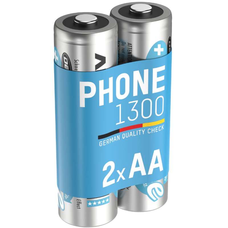 ANSMANN DECT Accumulateur NiMH, AA 1800 mAh, 2 pièces