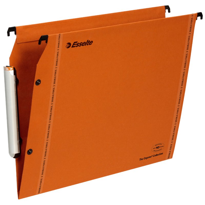 Esselte dossiers suspendus A4, orange, dos 50 mm, 25 pièces