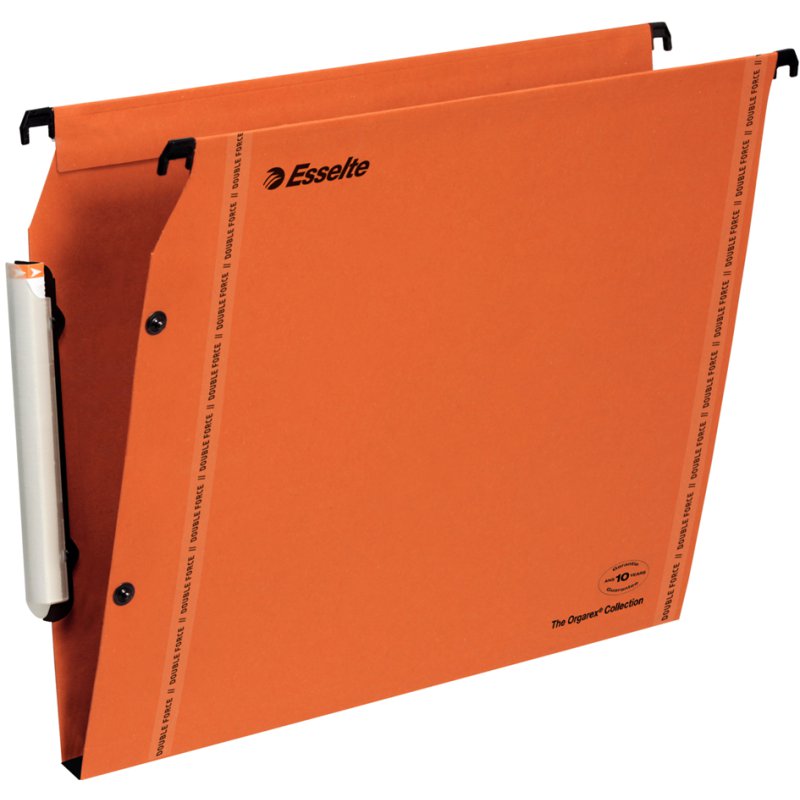 Esselte dossiers suspendus A4, orange, dos 50 mm, 25 pièces