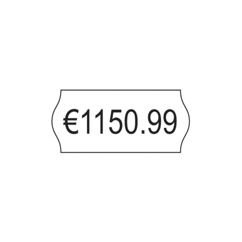 AVERY Zweckform étiquettes de prix pour pistolet, 26×12 mm, blanc, amovible