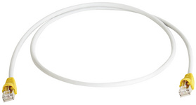 TELEGÄRTNER X-Over patchkabel Cat.6A, S-FTP, geel, 3 meter