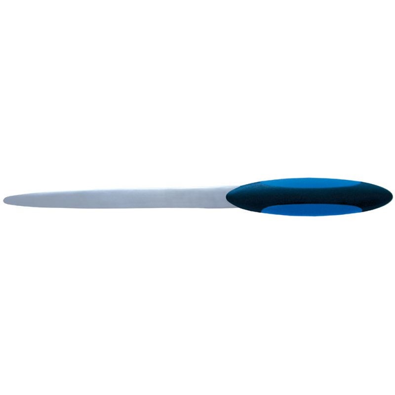 WEDO ouvre-lettre Soft-Cut, 230 mm, lame en acier inoxydable, bleu/noir