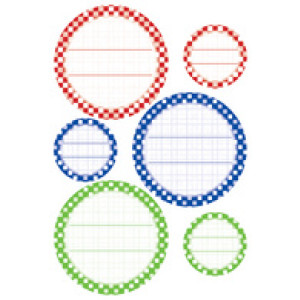 HERMA etiketten voor fruitmanden, gekleurd, 76×35 mm, 12 stuks
