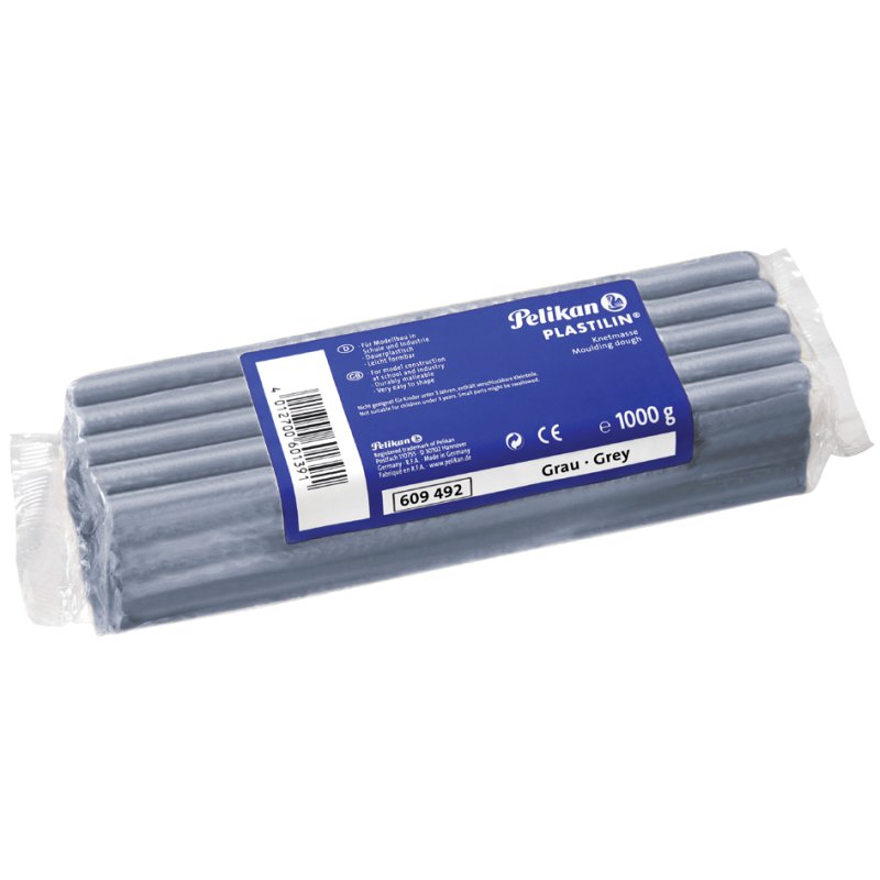 Pelikan pâte à modeler de qualité plastiline, blanc, 1000 g