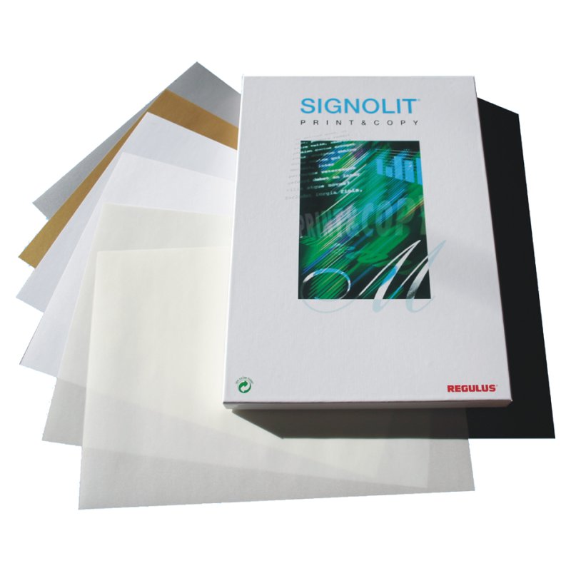 REGULUS film adhésif SIGNOLIT-C, A3, transparent, mat