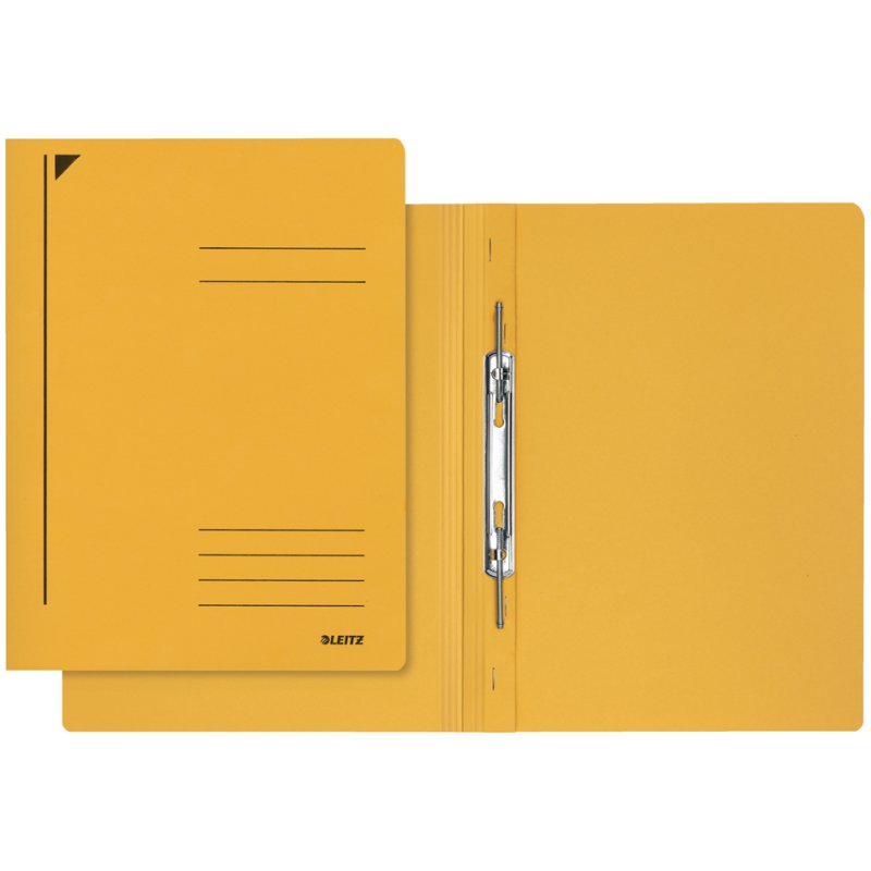 LEITZ classeur à spirale A4, jaune, 80 mm, 25 pièces