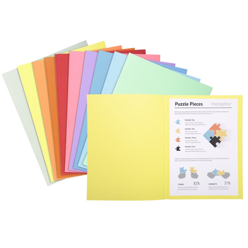 EXACOMPTA chemises SUPER 250, A4, rouge, 100 pièces