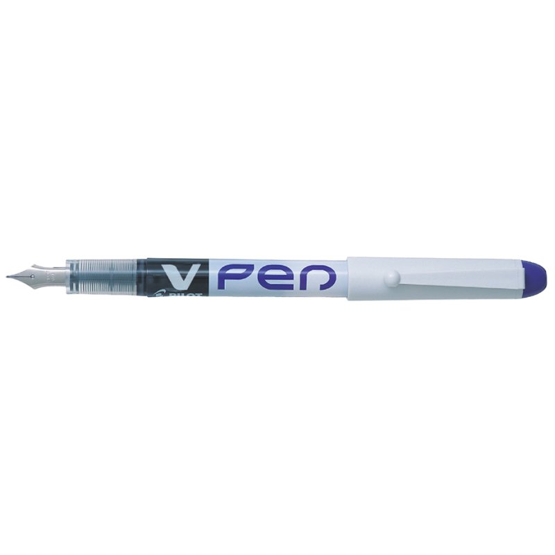 PILOT stylo à bille jetable V-Pen, 0,5 mm, violet, encre effaçable