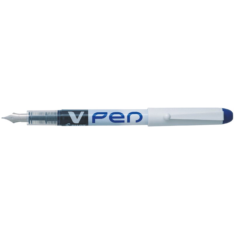 PILOT stylo à bille jetable V-Pen, 0,5 mm, violet, encre effaçable