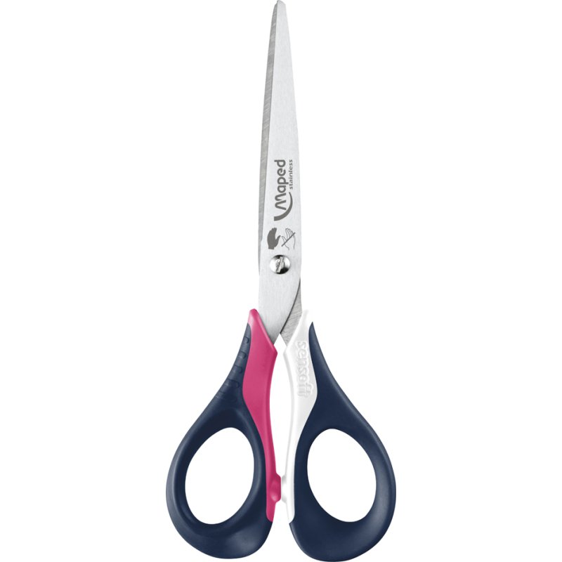Maped ciseaux Sensoft 3D, modèle pointu, gaucher, 160 mm