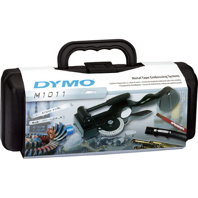 DYMO metalen labelmaker RHINO M1011, zwart, 12 mm
