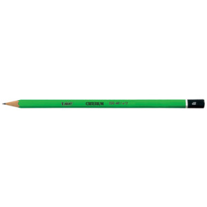 BIC potlood Criterium 550, hardheidsgraad 2B, zeshoekig, groen gelakt
