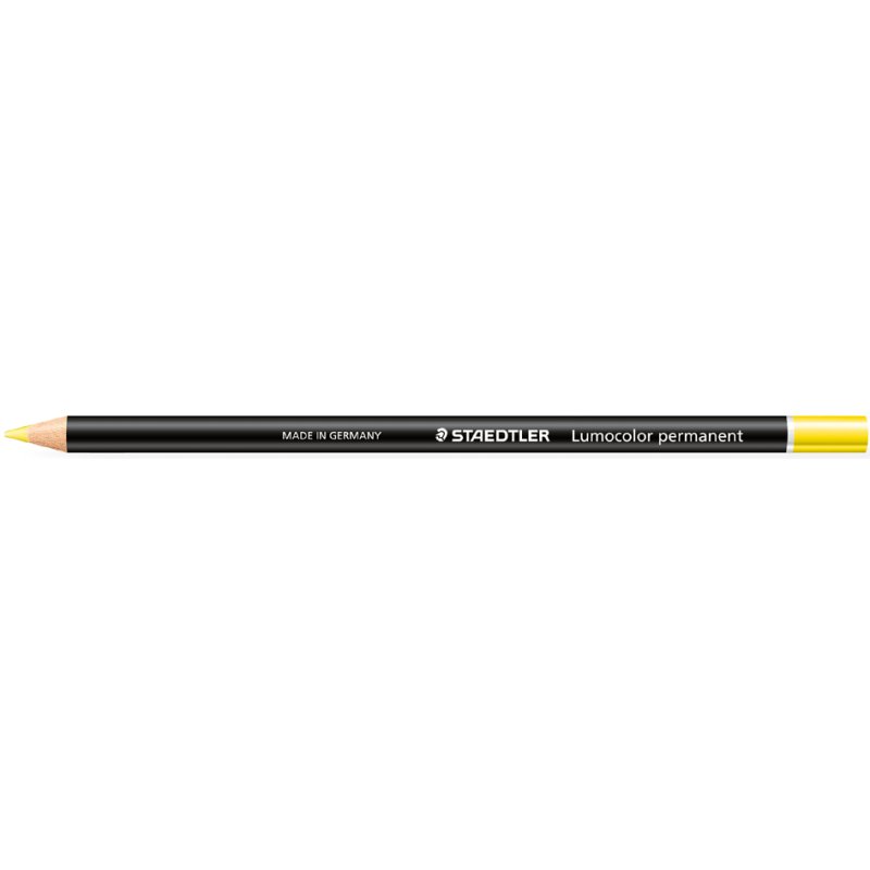 STAEDTLER Lumocolor marqueur permanent, blanc, surfaces lisses