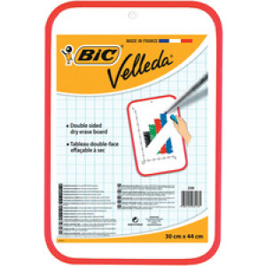 BIC whiteboard Velleda, 2 zijden, 30×44 cm, wit