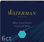 WATERMAN inktpatronen, zwart, 6 stuks
