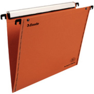Esselte hangmappen A4, oranje, kraft 240 g/m², 25 stuks