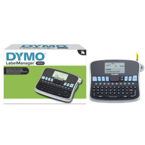 DYMO labelprinter LabelManager 360D, D1-banden 6-19 mm, QWERTZ-toetsenbord