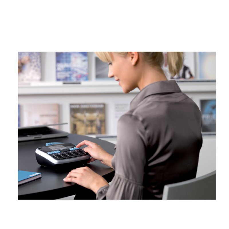 DYMO labelprinter LabelManager 360D, D1-banden 6-19 mm, QWERTZ-toetsenbord