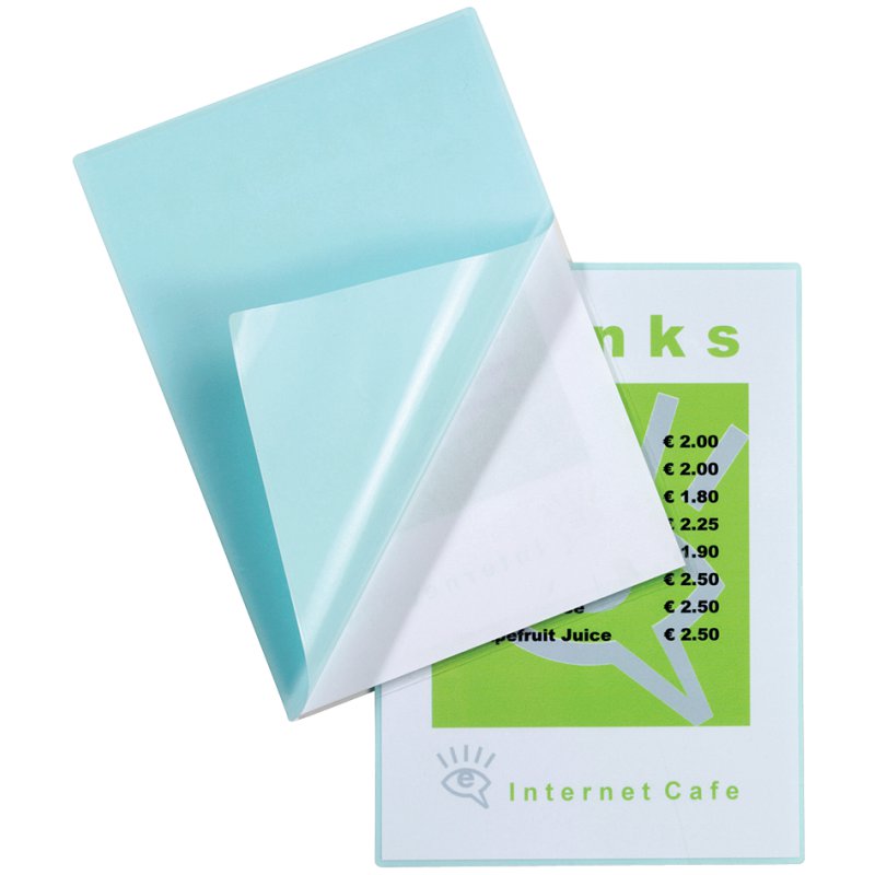 GBC pochettes de plastification Peel'nStick, A5, auto-adhésif, 250 microns, 100 pièces