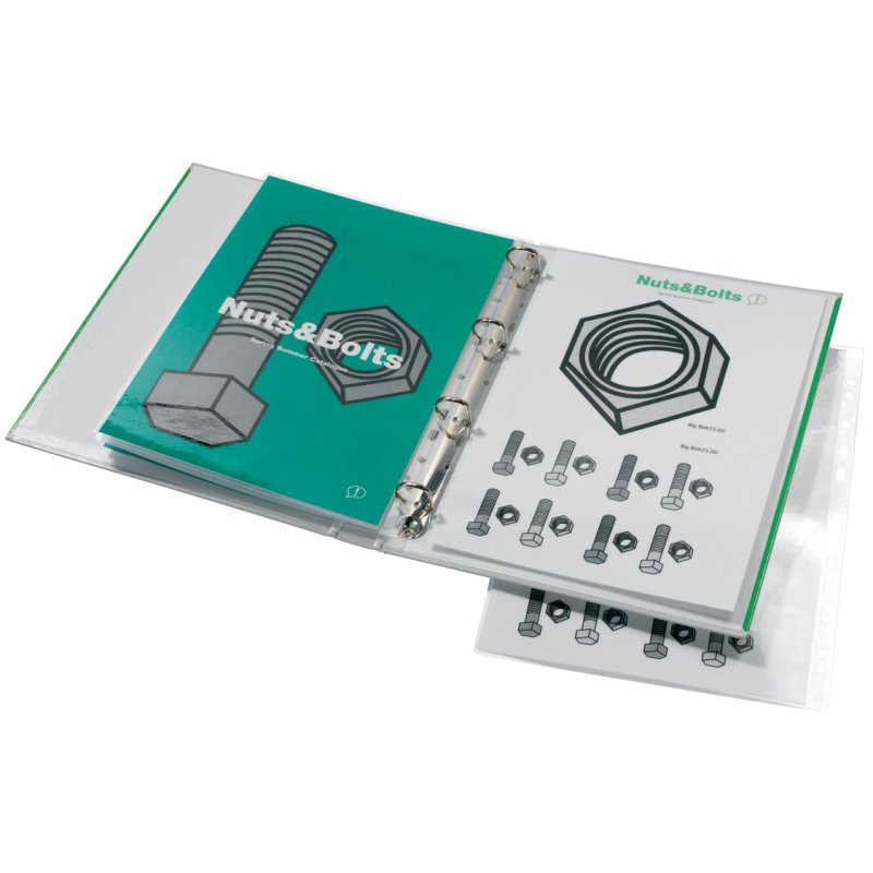 GBC pochettes de plastification DIN A4, 250 micron, avec trous de reliure, 100 pièces