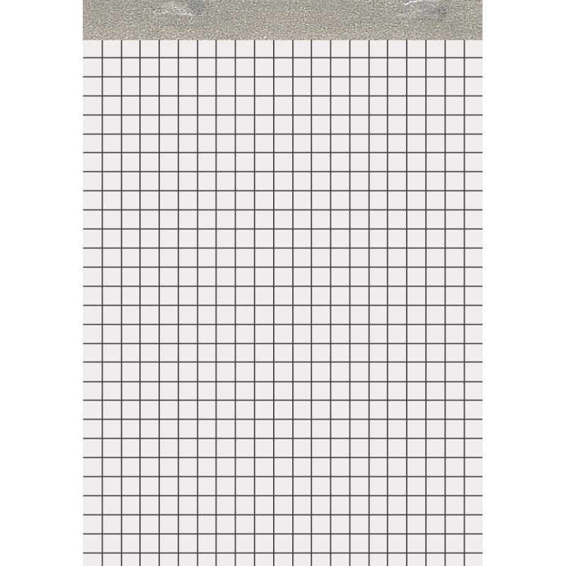 CONQUÉRANT SEPT bloc de notes de travail, quadrillé, A4, 100 feuilles