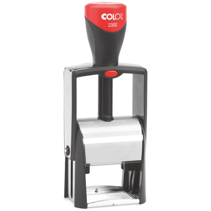 COLOP tekststempel Classic 2300, 7-regelig, zelfinkleurend, 30 × 45 mm