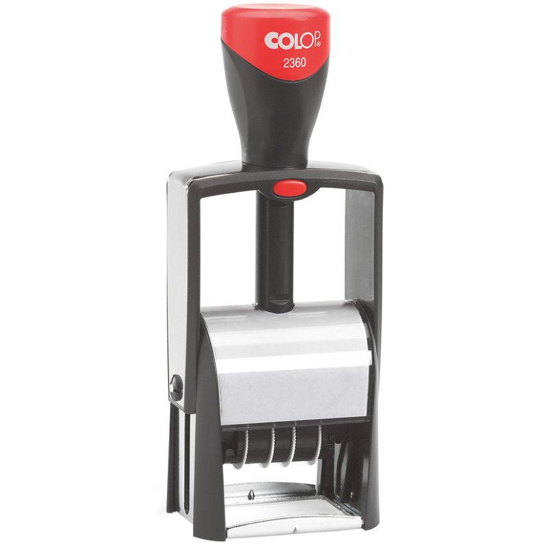COLOP tampon dateur Classic 2360, 4 lignes, auto-encreur, 30 × 45 mm