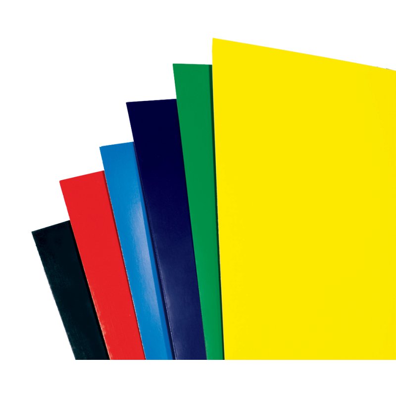 GBC reliures brillantes A4, blanc, 250 g/m², 100 pièces