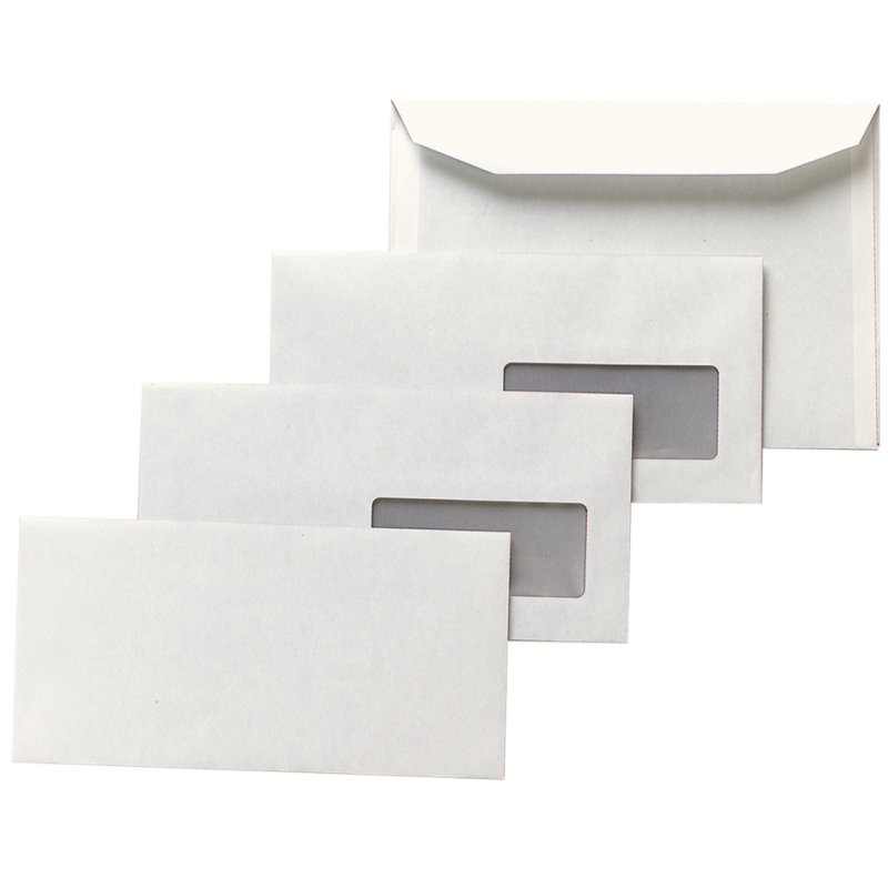 GPV enveloppes C4, 229 × 324 mm, blanc, 250 pièces