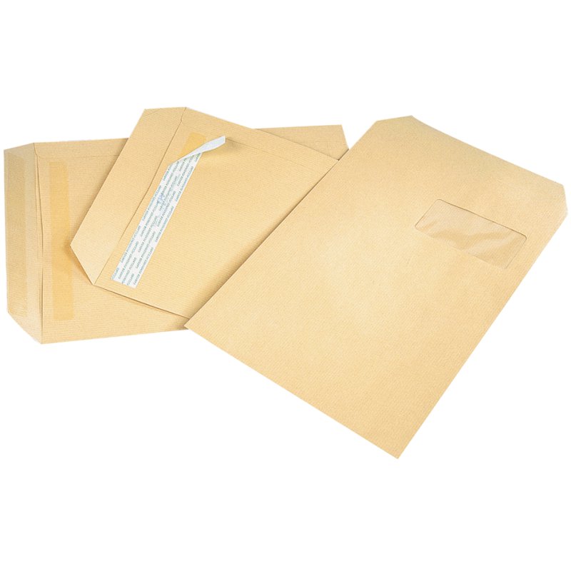 GPV pochettes d'expédition E4, 280 × 400 mm, marron, 250 pièces