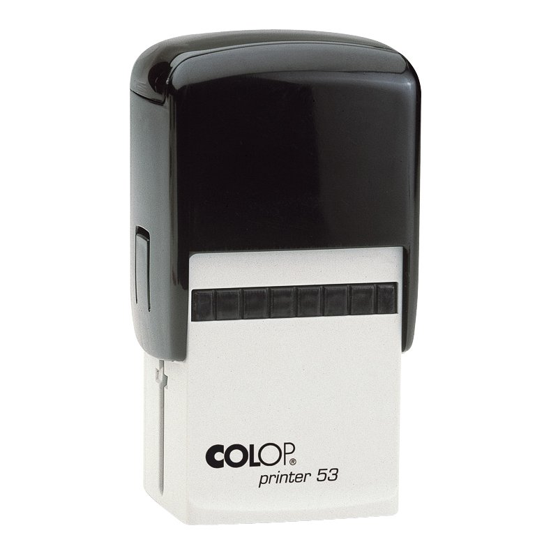 COLOP tampon encreur Printer 53, 7 lignes, auto-encreur, 30 × 45 mm