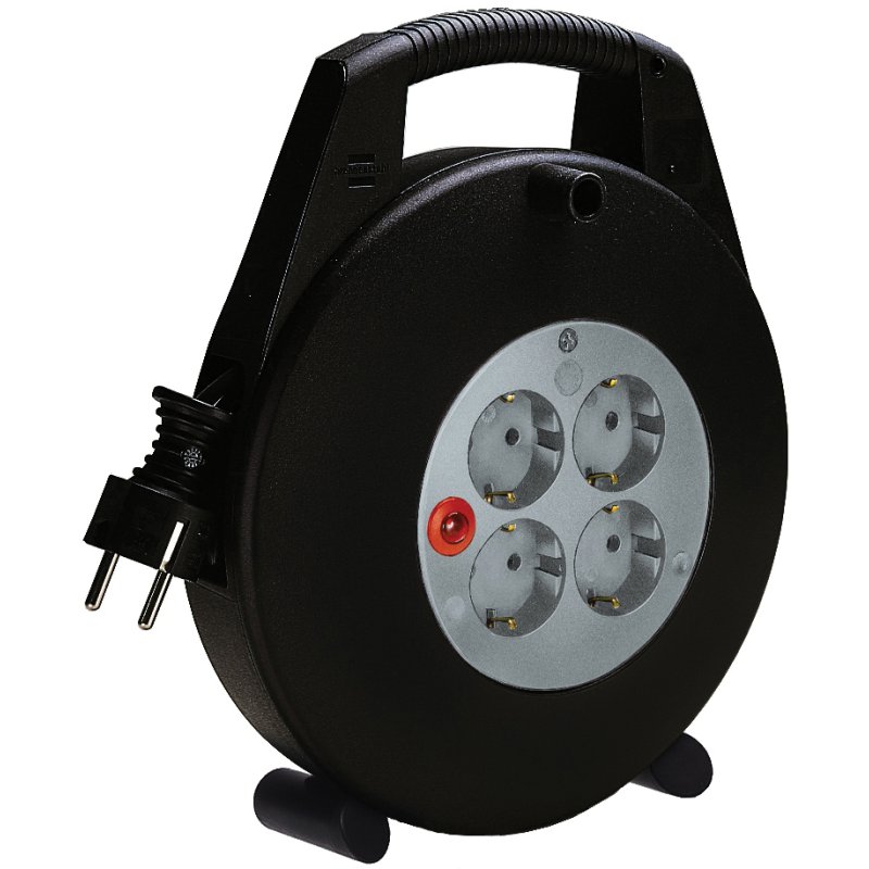 brennenstuhl boîtier de câble Vario-Line, noir, câble 5 mètres