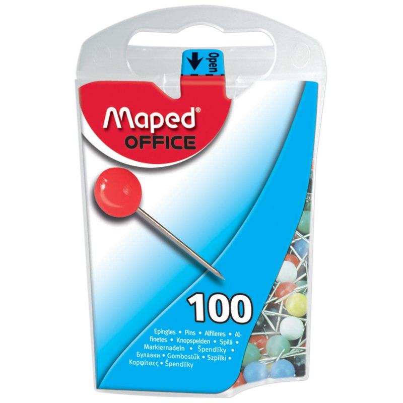 Maped marqueurs, taille 5, assortiment coloré, 100 pièces