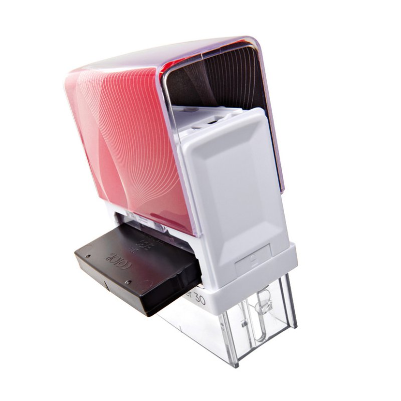 COLOP tampon texte Printer 60, auto-encreur, 8 lignes, 37×76 mm