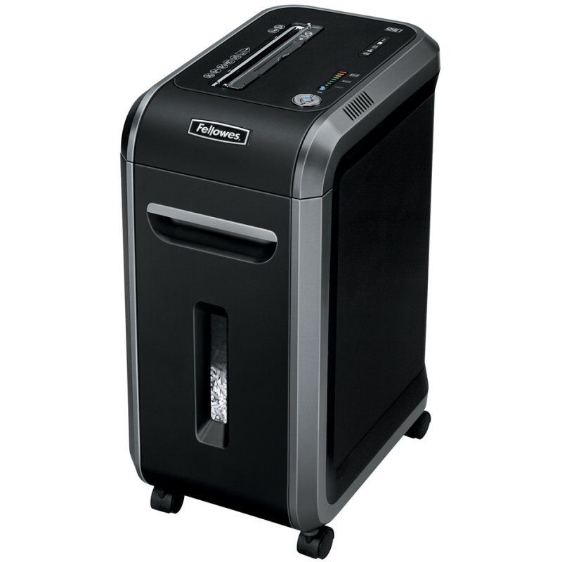 Fellowes papiervernietiger Powershred 99Ci, P-4 beveiliging, 18 vel, zwart/zilver