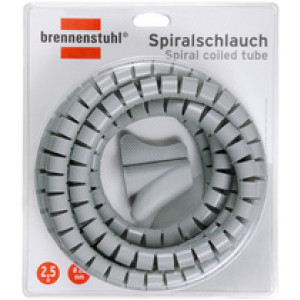 brennenstuhl kabelspiraal, grijs, 2,5 m, 20 mm diameter