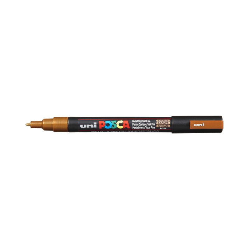 POSCA marqueur pigmenté PC-3M, bronze, 0,9-1,3 mm