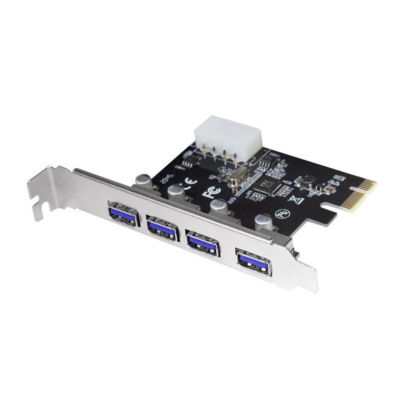 LogiLink USB 3.0 PCI-Express kaart, 4 poorten, 5 Gbit/s