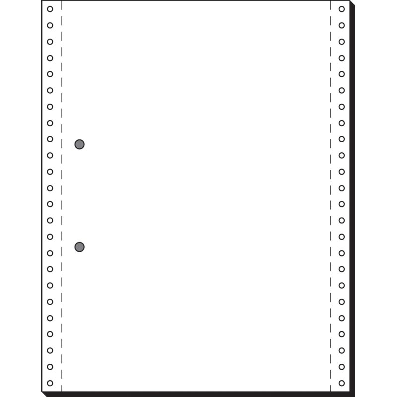 Sigel papier informatique continu A4, blanc, 80 g/m², 2000 feuilles