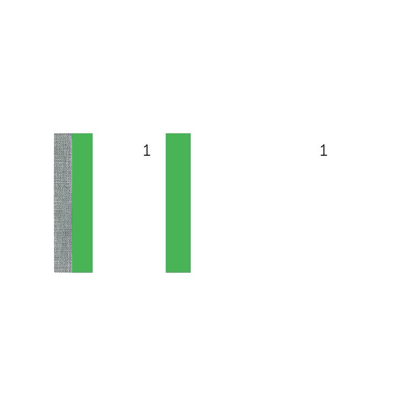 ELVE bonnenblok 247, 135×60 mm, genummerd, 10 stuks